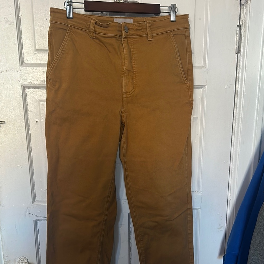 Everlane slim leg cropped pants